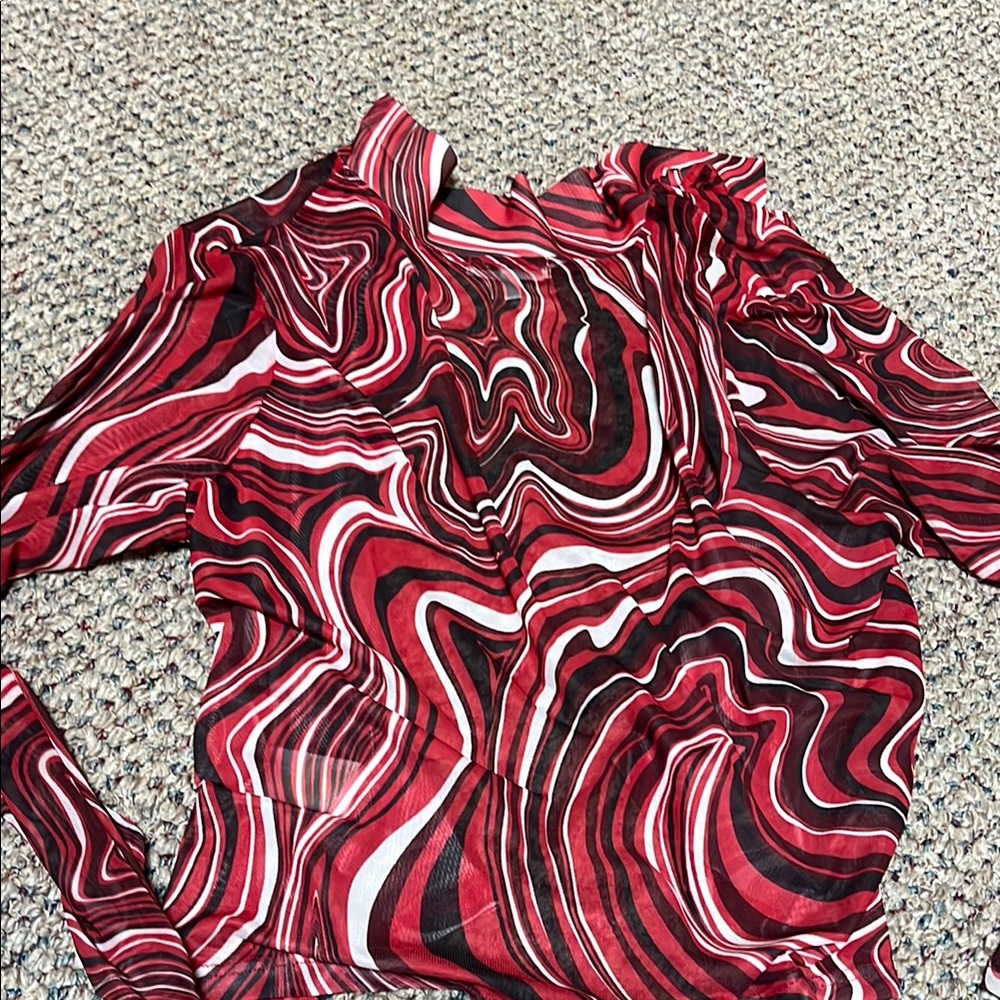 Mesh Button Up - Picture 4 of 5